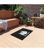 6 Sizes Outdoor Rug Durable, Breathable, Quick Drying Chenille Polyester... - £34.07 GBP+