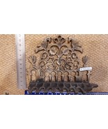 Menorah (Hanukkah) Judaica, iron [JUD10114] - $65.00