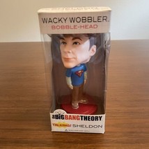The Big Bang Theory Wacky Wobbler Talking Sheldon Bobble Head [Superman ... - £10.35 GBP