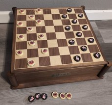 The History Channel Club Life Member Game Set Civil War Checkers Chess B... - £84.50 GBP
