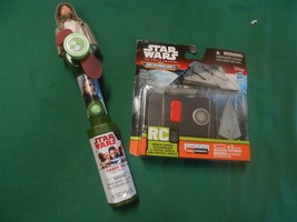 NIB- Star Wars Micromachines Toy Star Destroyer R/C Remote Control &amp; Free Fan - £9.92 GBP