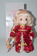 Precious Moments Doll Angel Red Dress Limited Edition 11&quot; - £11.18 GBP