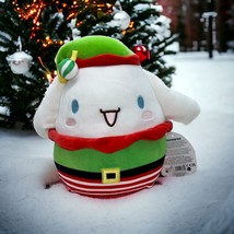 Squishmallows 10&quot; Sanrio Cinnamroll Hello Kitty Christmas Holiday Elf Plush NWT - $28.04