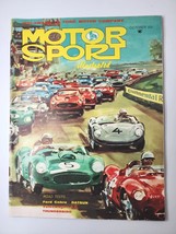 Vtg Motor Sport Illustrated 1963 October &quot;Road Tests Ford Cobra - Datsun&quot; M194 - £14.93 GBP