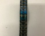 NEW Bulova 98D107 Black Two-Tone Watch PARTS Band Replacement Band - $69.99