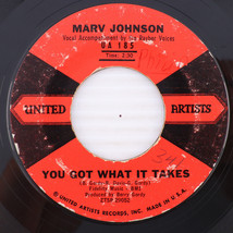 Marv Johnson – You Got What It Takes / Don&#39;t Leave Me - 1959 45rpm Record UA 185 - £4.19 GBP