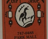 Chaparral Gift Shop Vintage Business Card Tucson Arizona bc1 - £3.94 GBP