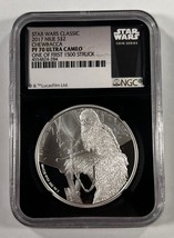 2017 Nieu S$2 Star Wars Classic Chewbacca NGC PF70 Ultra Cameo - £196.12 GBP