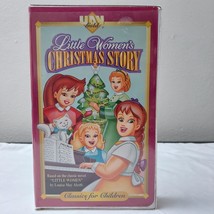 Louisa May Alcott Little Women&#39;s Christmas Story VHS Video Tape 1992 Anime - £5.75 GBP