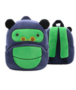 Anykidz 3D Navy Blue Chimpanzees Kids School Backpack Cute Cartoon Anima... - €34,87 EUR
