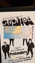 THE PRETENDERS CAPITOL THEATRE APRIL 23, 1984 CONCERT PROGRAM HANDOUT WI... - $52.00