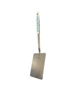 Vintage Japan Stainless Steel Turner Spatula Floral Handle Retro Kitchen Utensil - $19.80