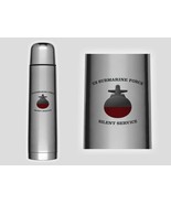 NAVY SUBMARINE FORCE SILENT SERVICE 25 OZ THERMOS - £31.92 GBP