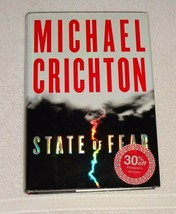State of Fear Michael Crichton Hardcover 2004 First Edition / First Prin... - £7.82 GBP