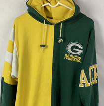 Vintage Starter Hoodie Green Bay Packers Sweatshirt Pullover Mens Large NFL 90s - £61.71 GBP