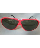 RARE 1980&#39;s ALPINA AERO RED AVIATOR SUNGLASSES West GERMANY WITH CASE NMINT - £344.72 GBP