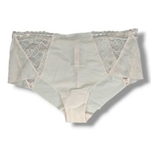 Victoria’s Secret Body By Victoria Cream Lace Floral Shortie Panties XL - £16.95 GBP