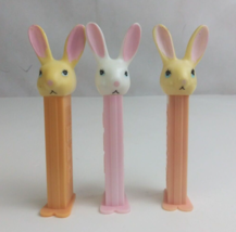 Lot of 3 Easter Pez Dispensers Three Bunnies (C) - $183.57 MXN