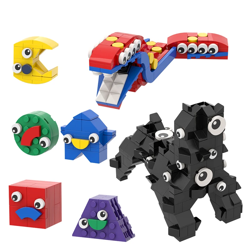 442PCS Amazing Digital Circus Zooble Bubble Building Block Set Figure Toys - £43.27 GBP