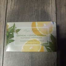 Shugar Soap Works Oatmeal Lemon Verbena Plant Based Vegan Soap 6.25oz, NIB - $7.91