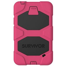 Griffin Survivor All-Terrain Case+Stand - Samsung Galaxy Tab 4 (7.0) -Pink/Black - £9.73 GBP