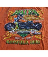 Hale&#39;s Harley-Davidson Mansfield Ohio 30th Annual Bike Show 2015 Orange XL - $32.53