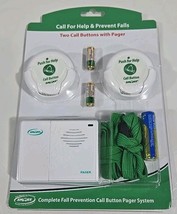 Smart Caregiver Two Call Buttons &amp; Wireless Caregiver Pager New - $290.29 MXN
