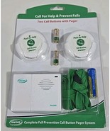 Smart Caregiver Two Call Buttons &amp; Wireless Caregiver Pager New - $290.29 MXN