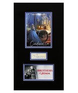 The Brothers Grimm Original Autograph Document Cut Museum Framed - $2,474.01