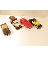 VINTAGE DIECAST - 4 VEHICLES - 1/38 - 1/43 SCALE- GOOD- S31A - $173.35 MXN