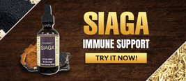 New!!  Siaga - Chaga Mushroom, Black Cumin, Licorice Combined Powerful I... - £18.37 GBP