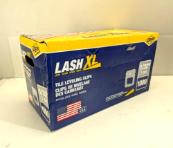 Lash XL Grey 1/32 in. Plastic Clip Tile Leveling System (Pack of 1000) - $55.08