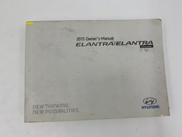 2015 Hyundai Elantra Elantra Coupe Owners Manual Handbook OEM D01B26025 - £18.12 GBP