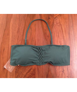 Ann Taylor LOFT Women Emerald Green Macrame Lace Halter Tie Swim Bikini ... - £19.45 GBP