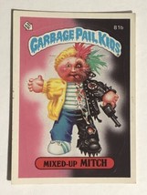 Garbage Pail Kids 1985 Mixed Up Mitch trading card - £3.88 GBP