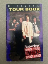 rolling STONES voodoo LOUNGE official TOUR book US tour 94 sponsor BUDWE... - £4.63 GBP