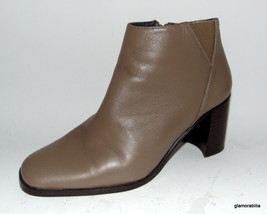 JEFFREY CAMPBELL Ankle Boots, Elastic Panel, Taupe Brown 9.5  - £39.54 GBP