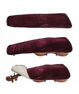 Acoustic Electric Violin Cover Cloth Blanket Burgundy Color For 4/4 Viol... - $8.13 CAD