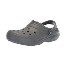 Crocs Unisex Adults&#39; Classic Lined Clog (Slate Grey/Smoke), 6 UK 5 UK (8 US Wome - $104.00