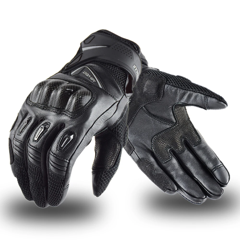 Motorcycle Leather Protective Gloves   Motocross Gloves Touch Screen Men Motorbi - £283.04 GBP