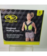 Athletic Works Weighted Walking Running Vest 4lb weight New Chest Exercise - £12.48 GBP