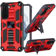 Machine Magnetic Kickstand Case Cover Compatible with Samsung S22 Plus RED - £6.71 GBP