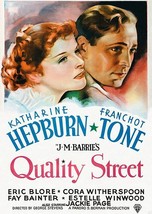 Quality Street - 1937 - Movie Poster - $32.99