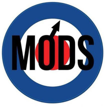 Mods 150mm Circular Vinyl Window Sticker scooters who vespa ska retro la... - £4.71 GBP