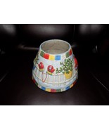 YANKEE CANDLE WINTER SNOW PLAY CHRISTMAS MITTENS JAR CANDLE SHADE TOPPER... - £14.93 GBP