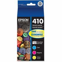 EPSON 410 Claria Premium Ink Standard Capacity Photo Black &amp; Color Combo Pack (T - £32.28 GBP