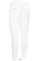 Tuffrider Mens Ribbed Knee Patch Patrol Breeches White Size 38 image 2