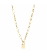 Authenticity Guarantee

10K Yellow Gold Lock Necklace - $493.17