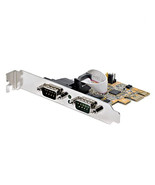 Startech 21050-PC-SERIAL-LP PCIE DUAL SERIAL PORT CARD - 16C1050 UART 5V... - $160.38 CAD