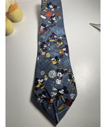 Mickey Unlimited Mens Novelty Tie Mickey Mouse Sports Theme #2 - $5.83
